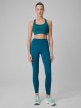mini: Damskie legginsy treningowe 4F 4FWSS26TFTIF418 - turkusowe (5)
