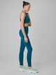 mini: Damskie legginsy treningowe 4F 4FWSS26TFTIF418 - turkusowe (3)