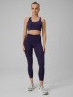 mini: Damskie legginsy treningowe 4F 4FWSS26TFTIF419 - fioletowe (7)
