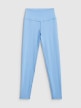 mini: Damskie legginsy treningowe 4F 4FWSS26TFTIF419 - niebieskie (9)