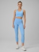 mini: Damskie legginsy treningowe 4F 4FWSS26TFTIF419 - niebieskie (7)