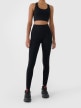 mini: Damskie legginsy treningowe 4F 4FWSS26TFTIF420 - czarne (7)