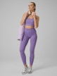 mini: Damskie legginsy treningowe 4F 4FWSS26TFTIF420 - fioletowe (1)