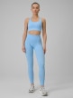 mini: Damskie legginsy treningowe 4F 4FWSS26TFTIF420 - niebieskie (6)