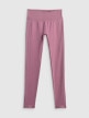 mini: Damskie legginsy treningowe 4F 4FWSS26TFTIF420 - różowe (8)
