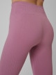 mini: Damskie legginsy treningowe 4F 4FWSS26TFTIF420 - różowe (4)