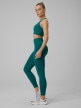 mini: Damskie legginsy treningowe 4F 4FWSS26TFTIF420 - turkusowe (3)