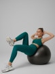 mini: Damskie legginsy treningowe 4F 4FWSS26TFTIF420 - turkusowe (5)