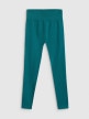 mini: Damskie legginsy treningowe 4F 4FWSS26TFTIF420 - turkusowe (8)