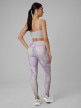 mini: Damskie legginsy treningowe 4F 4FWSS26TFTIF454 - fioletowe (6)