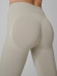 mini: Damskie legginsy treningowe 4F 4FWSS26TFTIF457 - beżowe (4)