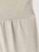 mini: Damskie legginsy treningowe 4F 4FWSS26TFTIF457 - beżowe (8)