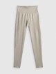 mini: Damskie legginsy treningowe 4F 4FWSS26TFTIF457 - beżowe (7)