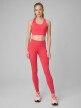 mini: Damskie legginsy treningowe 4F 4FWSS26TFTIF457 - koralowe (7)