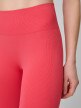 mini: Damskie legginsy treningowe 4F 4FWSS26TFTIF457 - koralowe (4)