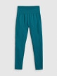 mini: Damskie legginsy treningowe 4F 4FWSS26TFTIF457 - turkusowe (10)