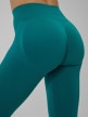 mini: Damskie legginsy treningowe 4F 4FWSS26TFTIF457 - turkusowe (4)