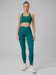mini: Damskie legginsy treningowe 4F 4FWSS26TFTIF457 - turkusowe (6)