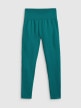 mini: Damskie legginsy treningowe 4F 4FWSS26TFTIF457 - turkusowe (8)