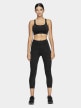  4F Damskie legginsy treningowe 4F NOSD4SPDF312  czarne Czarny