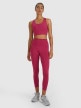 mini: Damskie legginsy treningowe 7/8 4F 4FWAW25TFTIF361 - czerwone (1)
