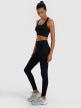 mini: Damskie legginsy treningowe bezszwowe 4F 4FWMM00TFTIF414 - czarne (3)