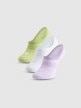 mini: Damskie skarpetki stopki (3-pak) 4F 4FWMM00USOCF473 - multikolor (1)