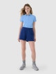 mini: Damskie spodenki dresowe 4F 4FWMM00TSHOF542 - niebieskie (1)