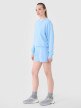 mini: Damskie spodenki dresowe 4F 4FWMM00TSHOF542 - niebieskie (3)