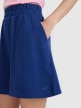 mini: Damskie spodenki dresowe 4F 4FWMM00TSHOF771 - granatowe (3)