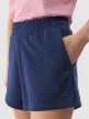 mini: Damskie spodenki dresowe 4F 4FWSS24TSHOF286 - granatowe (3)