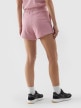 mini: Damskie spodenki dresowe 4F 4FWSS24TSHOF286 - różowe (4)