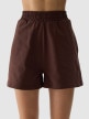 mini: Damskie spodenki dresowe 4F 4FWSS24TSHOF350 - brązowe (5)