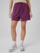mini: Damskie spodenki dresowe 4F 4FWSS26TSHOF717 - fioletowe (2)