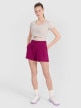  4F Damskie spodenki dresowe 4F 4FWMM00TSHOF704  fioletowe Fioletowy