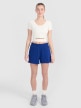 mini: Damskie spodenki dresowe 4F 4FWMM00TSHOF704 - granatowe (5)