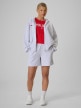mini: Damskie spodenki kibica 4F 4FRSS26TSHOF1003 - szare (1)
