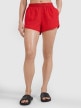 mini: Damskie spodenki plażowe 4F 4FWSS24TSHOF323 - czerwone (2)