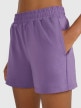 mini: Damskie spodenki treningowe 4F 4FWAW25TFSHF1038 - fioletowe (11)