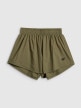 mini: Damskie spodenki treningowe 4F 4FWSS26TFSHF1295 - khaki (7)