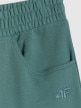 mini: Damskie spodnie dresowe 4F 4FRSS26TTROF2011 - turkusowe (7)