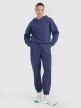  4F Damskie spodnie dresowe 4F 4FWAW25TTROF1184  niebieskie Niebieski