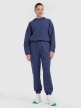mini: Damskie spodnie dresowe 4F 4FWAW25TTROF1184 - niebieskie (6)