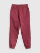 mini: Damskie spodnie dresowe joggery 4F 4FRSS26TTROF1849 - burgundowe (6)