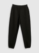 mini: Damskie spodnie dresowe joggery 4F 4FRSS26TTROF2031 - czarne (7)