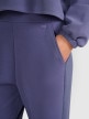 mini: Damskie spodnie dresowe joggery 4F 4FWAW25TTROF1180 - niebieskie (4)