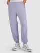 mini: Damskie spodnie dresowe joggery 4F 4FWAW25TTROF1180 - fioletowe (2)