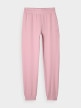 mini: Damskie spodnie dresowe joggery 4F 4FWMM00TTROF0945 - różowe (7)