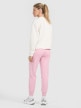 mini: Damskie spodnie dresowe joggery 4F 4FWMM00TTROF0945 - różowe (6)