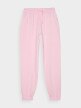 mini: Damskie spodnie dresowe joggery 4F 4FWMM00TTROF1138 - różowe  (6)